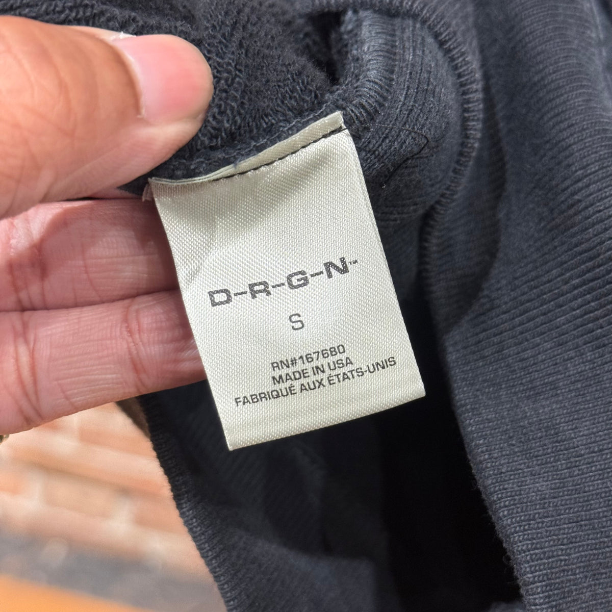 D-R-G-N YING YANG PULLOVER HOODIE ‘BLACK’