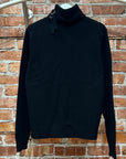 RAF SIMONS DOUBLE STRAP TURTLENECK KNIT ‘BLACK’