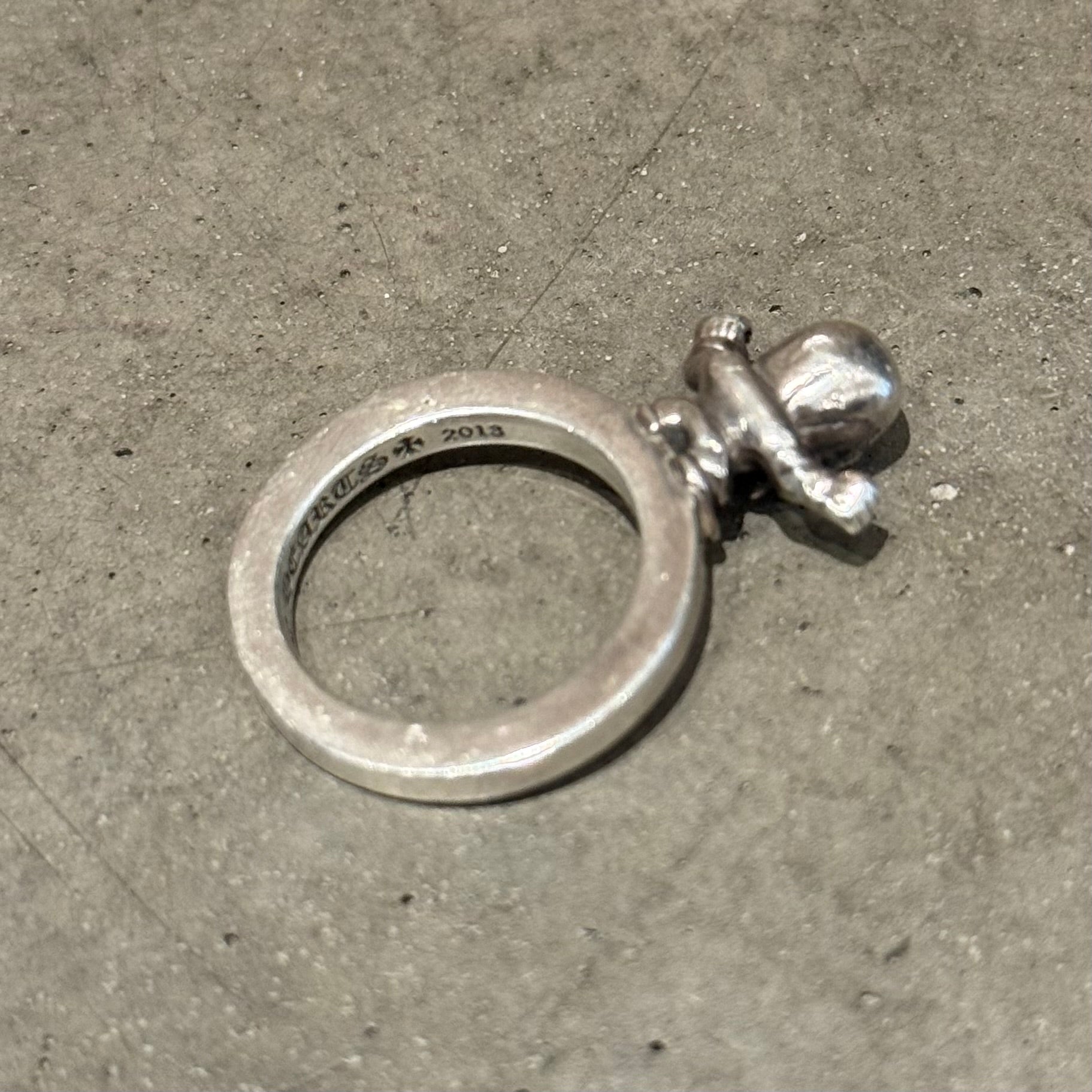 CHROME HEARTS FOTI HARRIS TEETER SPACER RING ‘SILVER’