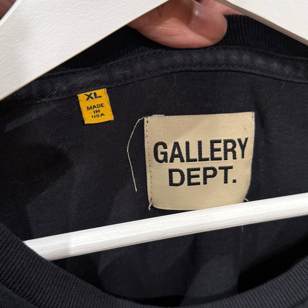 GALLERY DEPT. SOUVENIR LOGO TEE ‘BLACK’