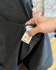 YOHJI YAMAMOTO Y-3 SAMPLE SHIRT CLOAK  ‘BLACK’