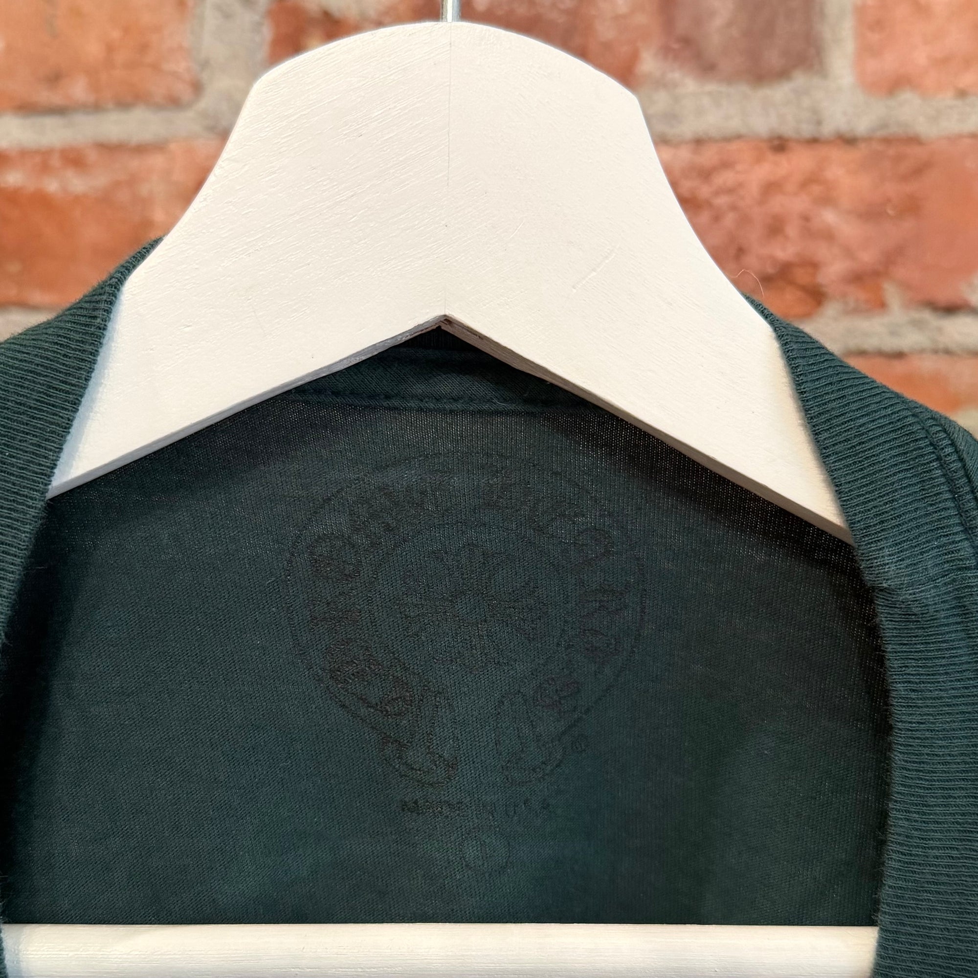 CHROME HEARTS HORSESHOE POCKET LONGSLEEVE ‘FOREST/NEON’