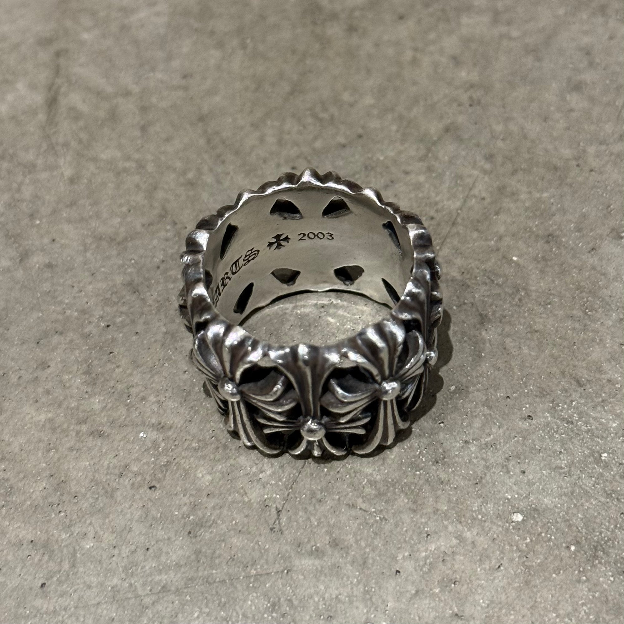 CHROME HEARTS CEMETERY RING ‘SILVER’