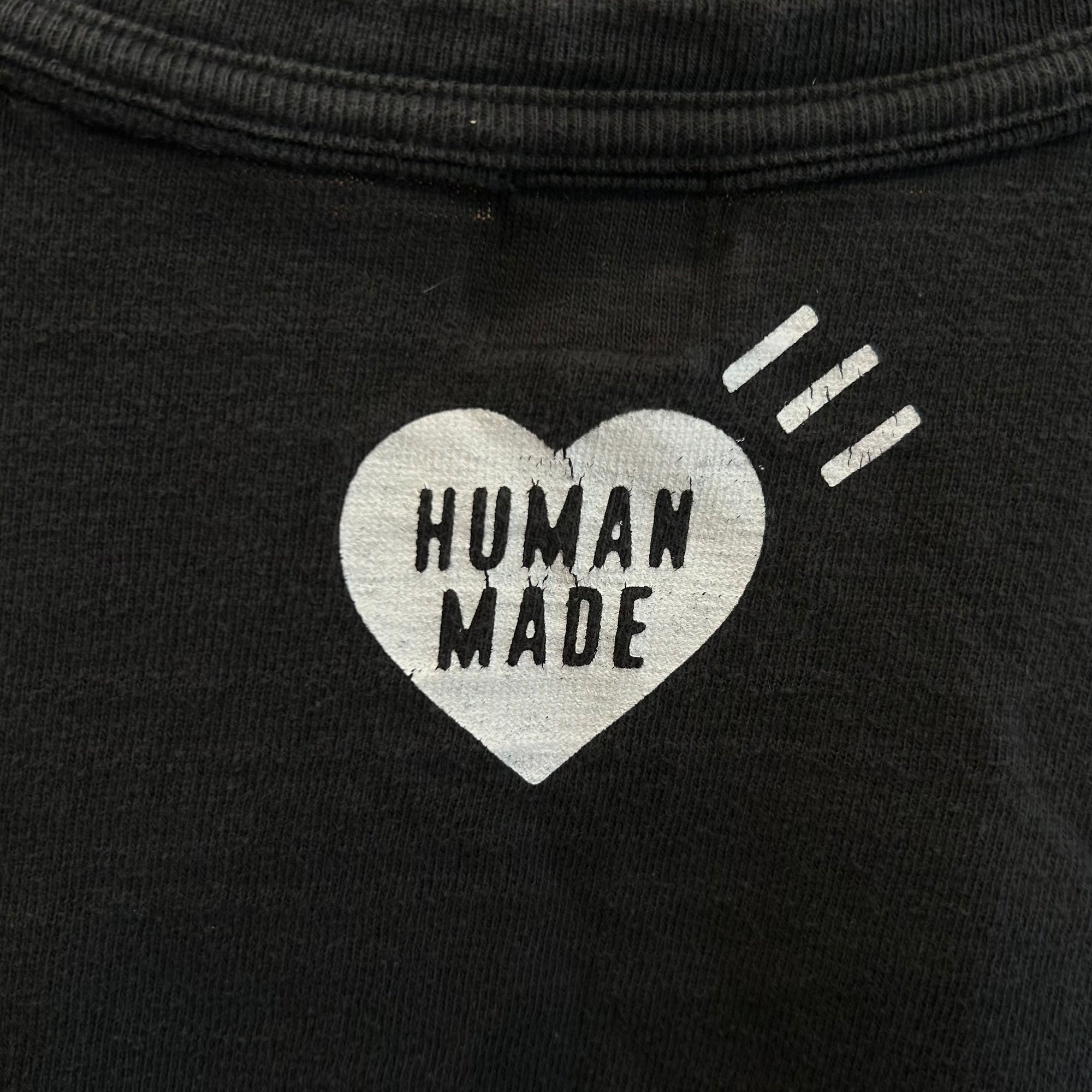 HUMAN MADE FUTURE IS IN THE PAST TEE ‘BLACK’