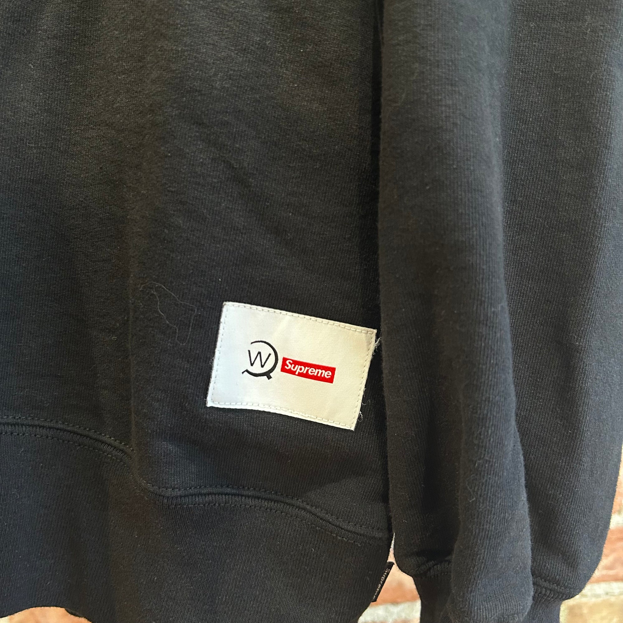 SUPREME X WTAPS FW21 CREWNECK ‘BLACK’