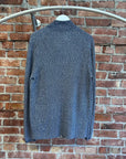 BRUNELLO CUCINELLI DOUBLE BREASTED CARDIGAN ‘BLUE’