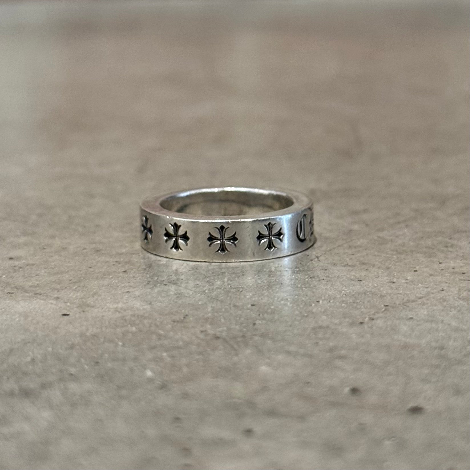 CHROME HEARTS FOREVER 6MM SPACER RING ‘SILVER’