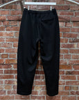 STUSSY S-LOGO WIDE TRACK PANTS ‘BLACK’