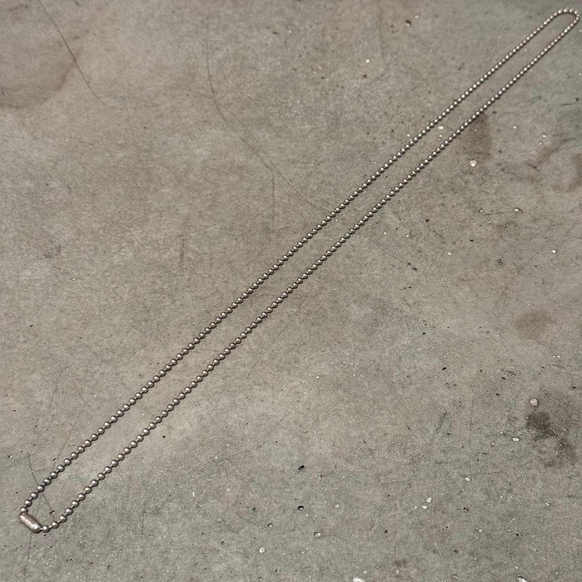CHROME HEARTS 30” BALL CHAIN ‘SILVER’