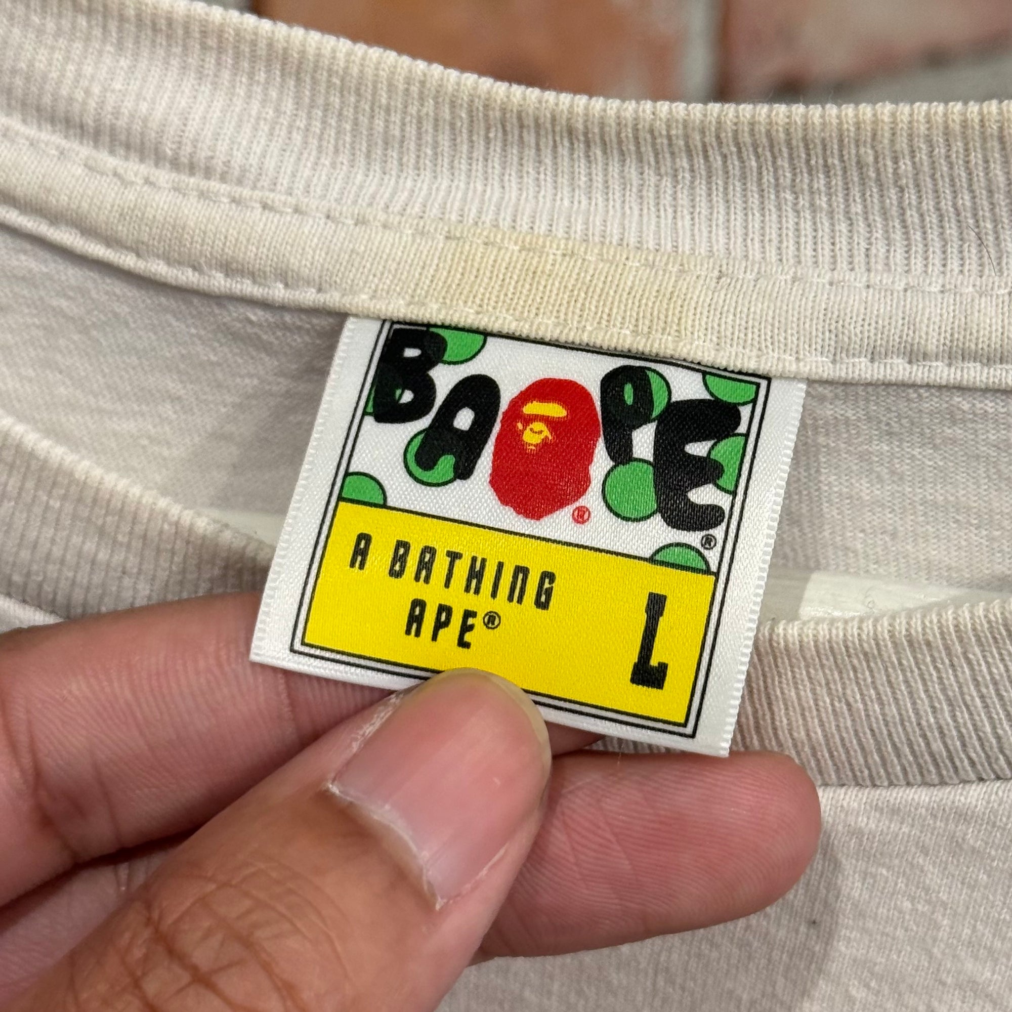 BAPE BABY MILO X TRAVIS SCOTT TEE ‘WHITE’