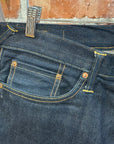 EVISU LOT 2008 THIN GULL SLIM STRAIGHT DENIM ‘INDIGO/IVORY’