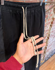 RICK OWENS FW20 PERFORMA DRKSHDW PUSHER SWEATPANTS ‘BLACK’