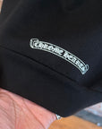 CHROME HEARTS VERTICAL LOGO ZIP HOODIE ’BLACK’