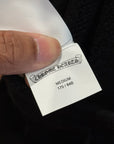 CHROME HEARTS CASHMERE FLORAL LOUNGE PANTS ‘BLACK’
