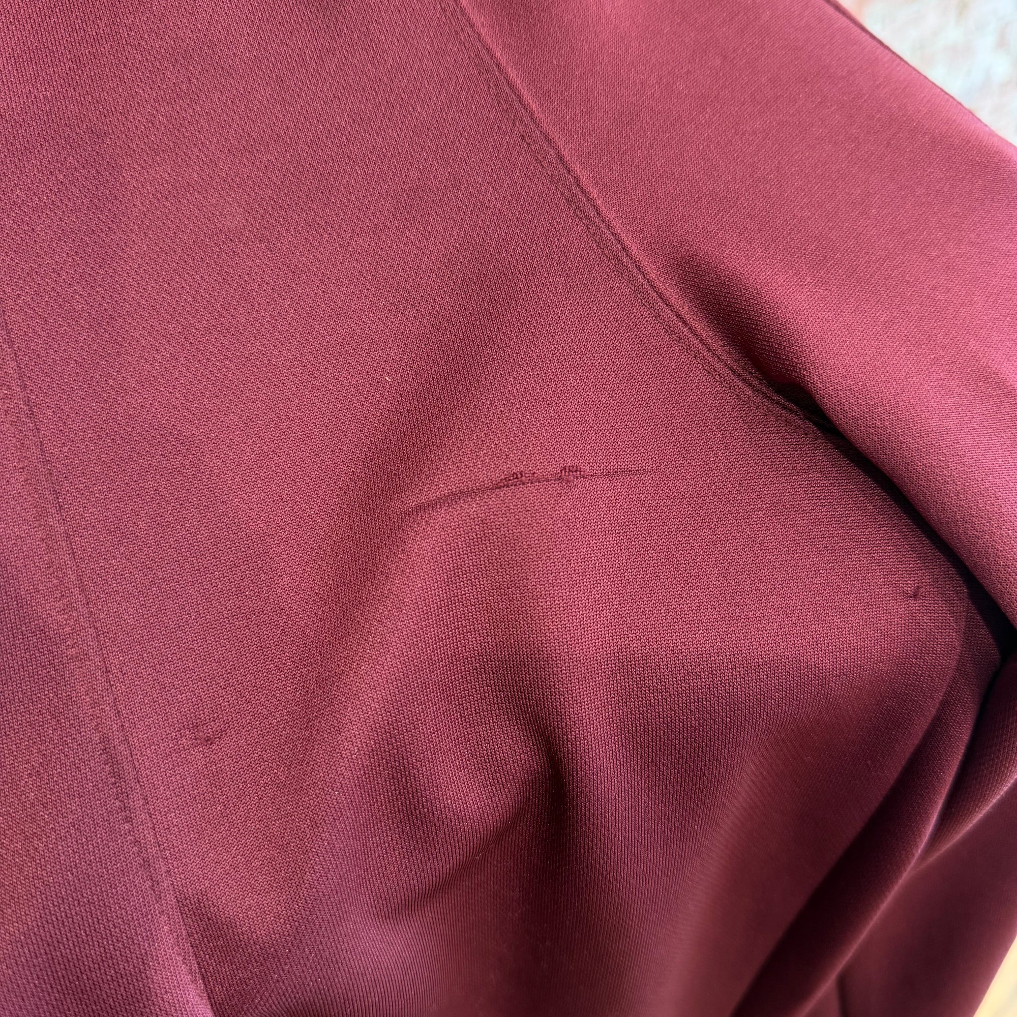 NEEDLES WIDE HD TRACK PANTS ‘MAROON/PURPLE’