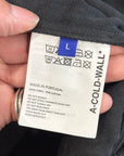 A-COLD-WALL AUGMENT ZIP WORK JACKET ‘ONYX’