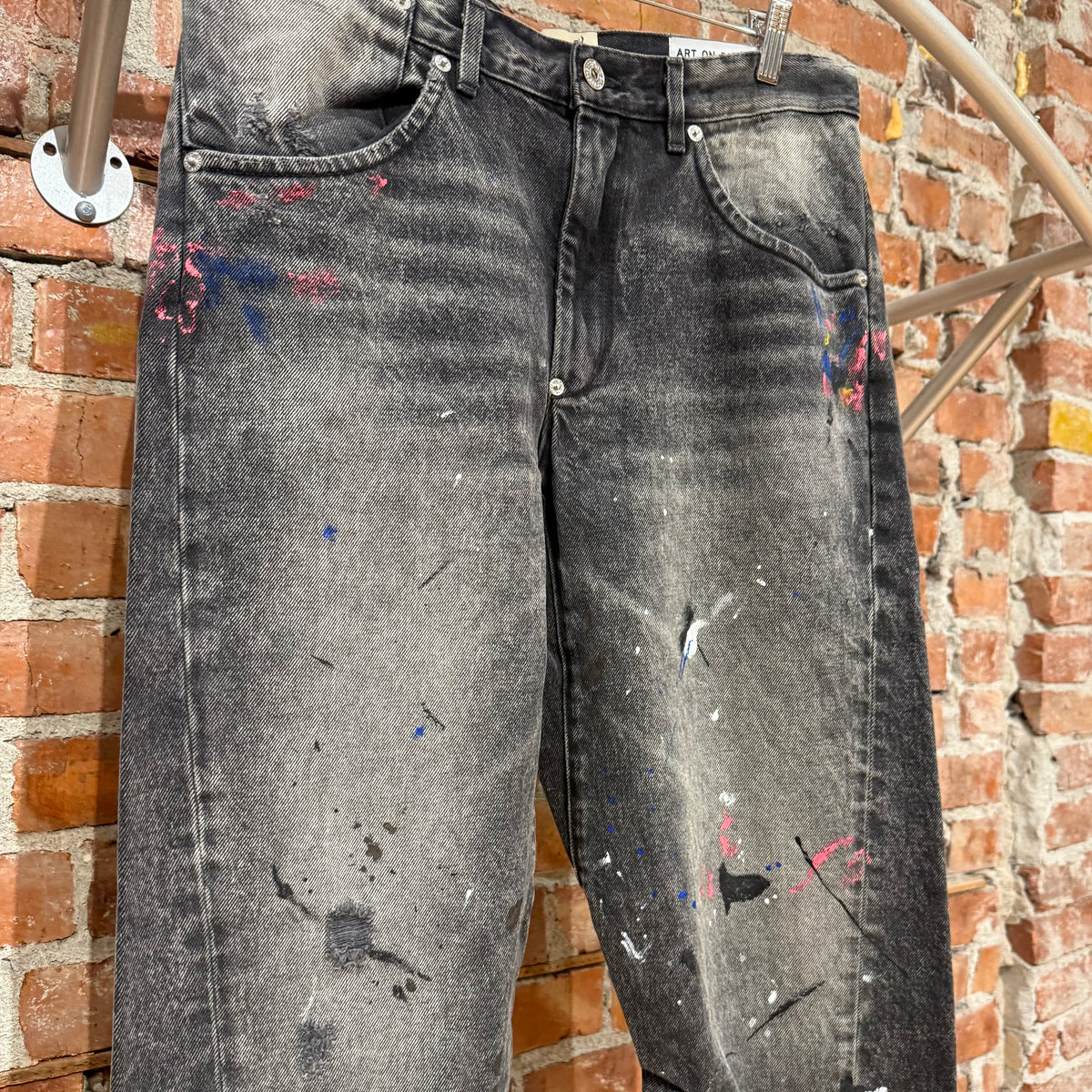 GALLERY DEPT. ZIP PAINTER DENIM ‘BLACK’