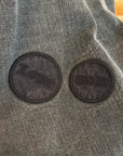 NUMBER (N)INE AW04 GIVE PEACE A CHANCE DENIM ‘BLACK’