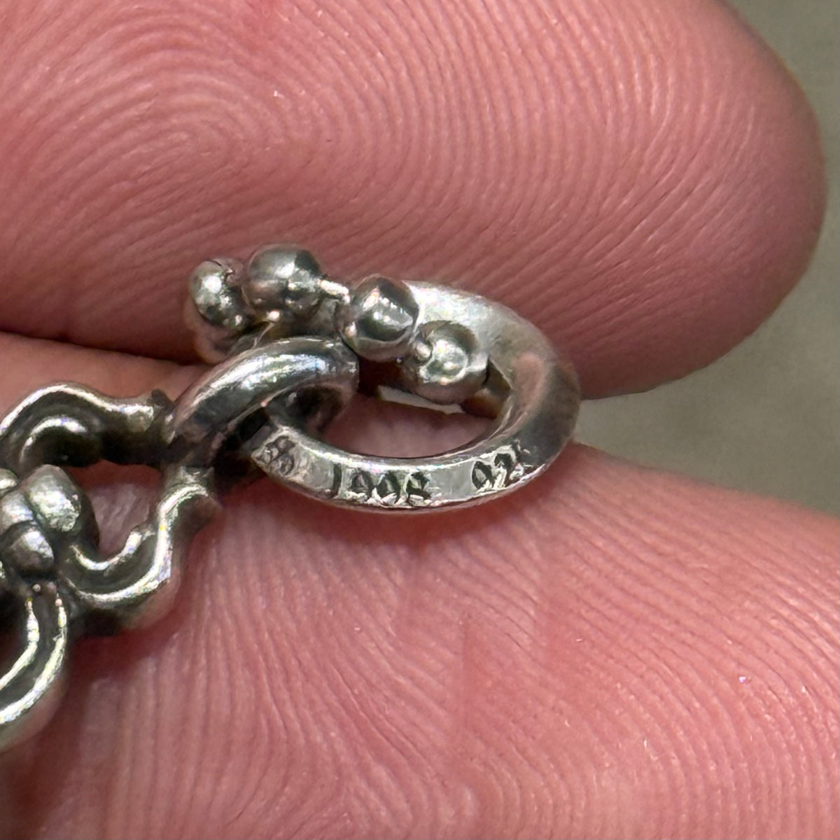 CHROME HEARTS NO. 5 DAGGER NECKLACE ‘SILVER’