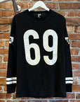 HOOD BY AIR 69 JERSEY LONGSLEEVE ‘BLACK’