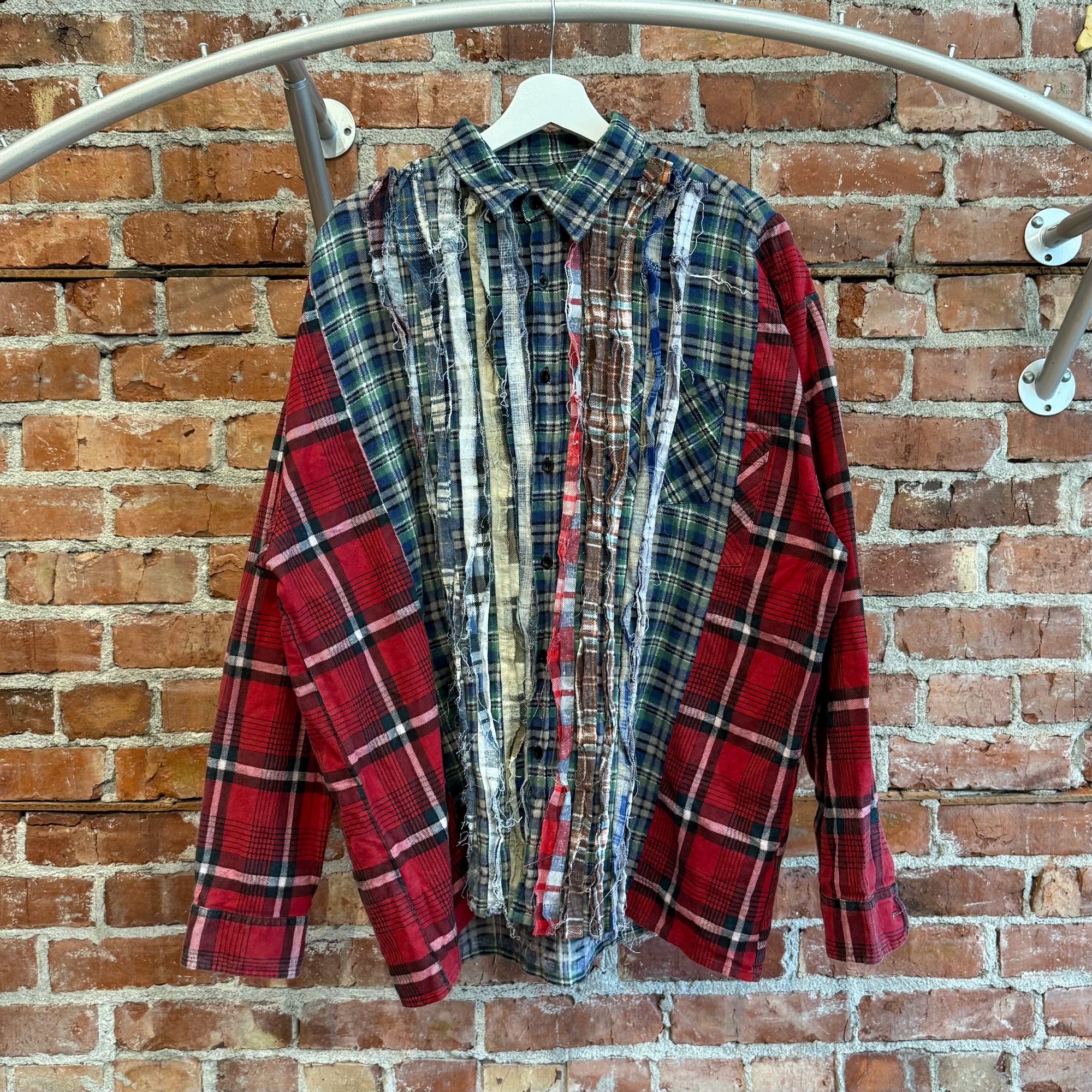 NEEDLES REBUILD RIBBON CUT FLANNEL 'MULTI' – Sadō Room