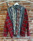 NEEDLES REBUILD RIBBON CUT FLANNEL 'MULTI'