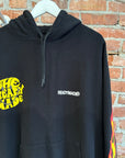 READYMADE SMILE SERIES FLAME HOODIE ‘BLACK’