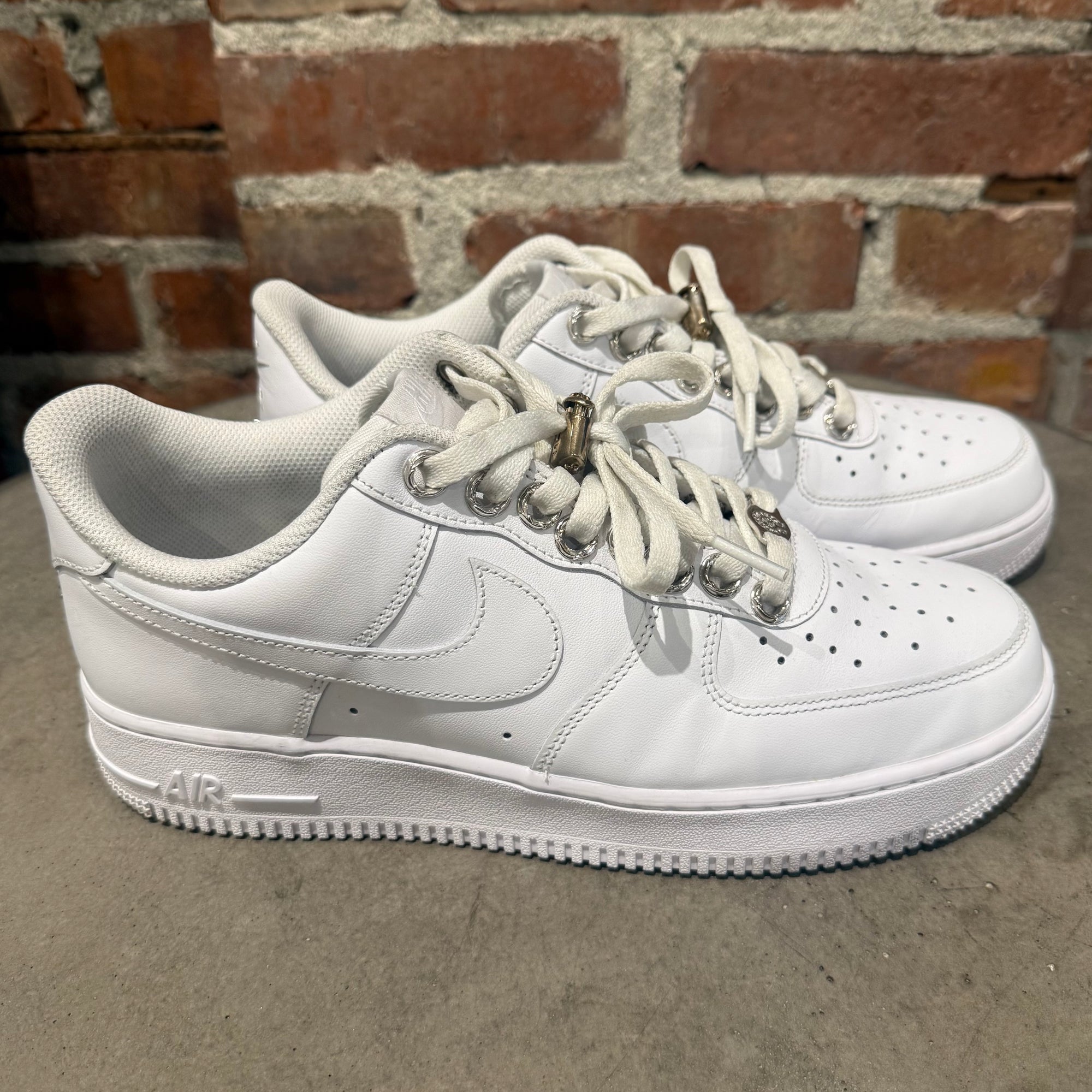 CHROME HEARTS AIR FORCE 1 LOW SNEAKERS ‘WHITE’