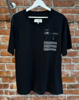 MAISON MARGIELA FW24 NUMBERS MOTIF TEE ‘BLACK’