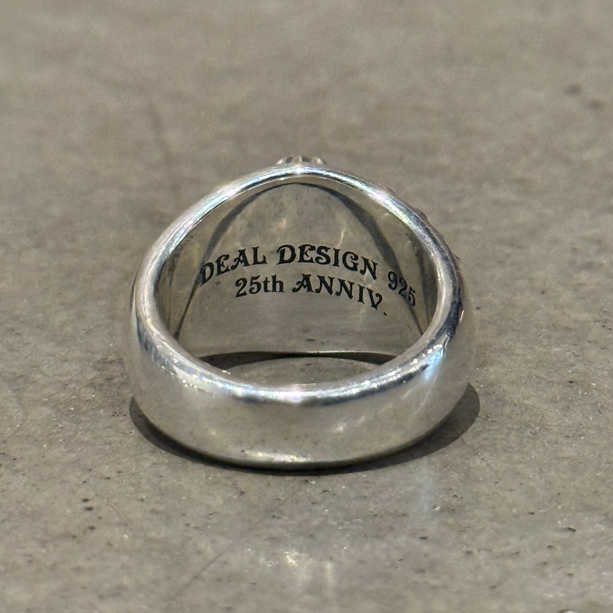 DEAL DESIGN GRACE GL 25TH ANNIVERSARY RING 'SILVER'