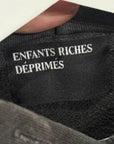 ENFANTS RICHES DEPRIMES FW25 KATHOLISCHES TOOTHBRUSH HOODIE ‘DARK GRAY’