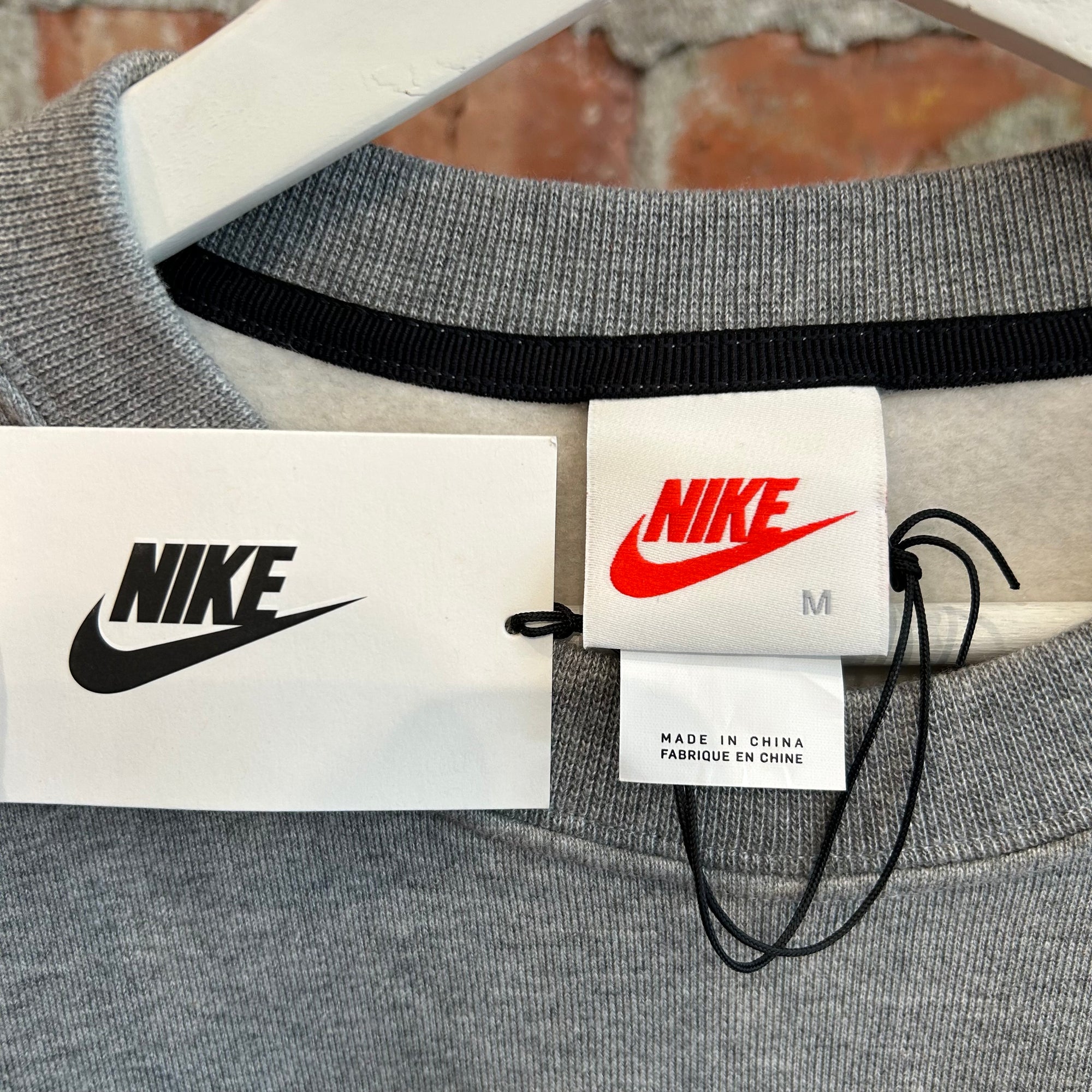 STUSSY X NIKE CREWNECK ‘GRAY’