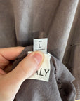 PALY HOLLYWOOD SS26 CORE LOGO TEE ‘BROWN’