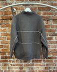 NUMBER (N)INE QUARTER ZIP JACKET ‘CHARCOAL’