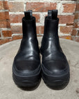 JILL SANDER BOSTON LEATHER VIBRAM BOOTS ‘BLACK’