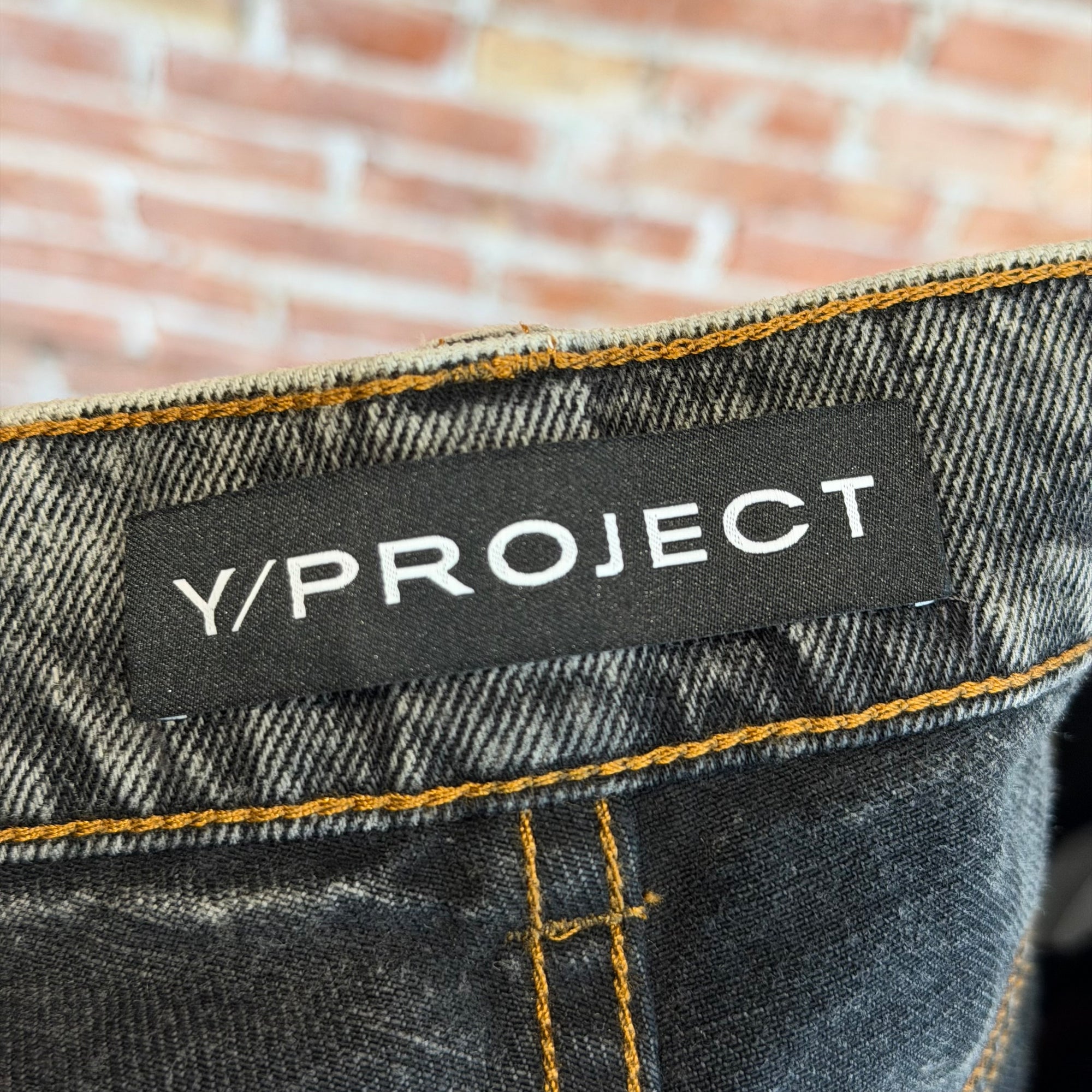 Y-PROJECT EVERGREEN BAGGY FIT WIRE LEG DENIM ‘SLATE’