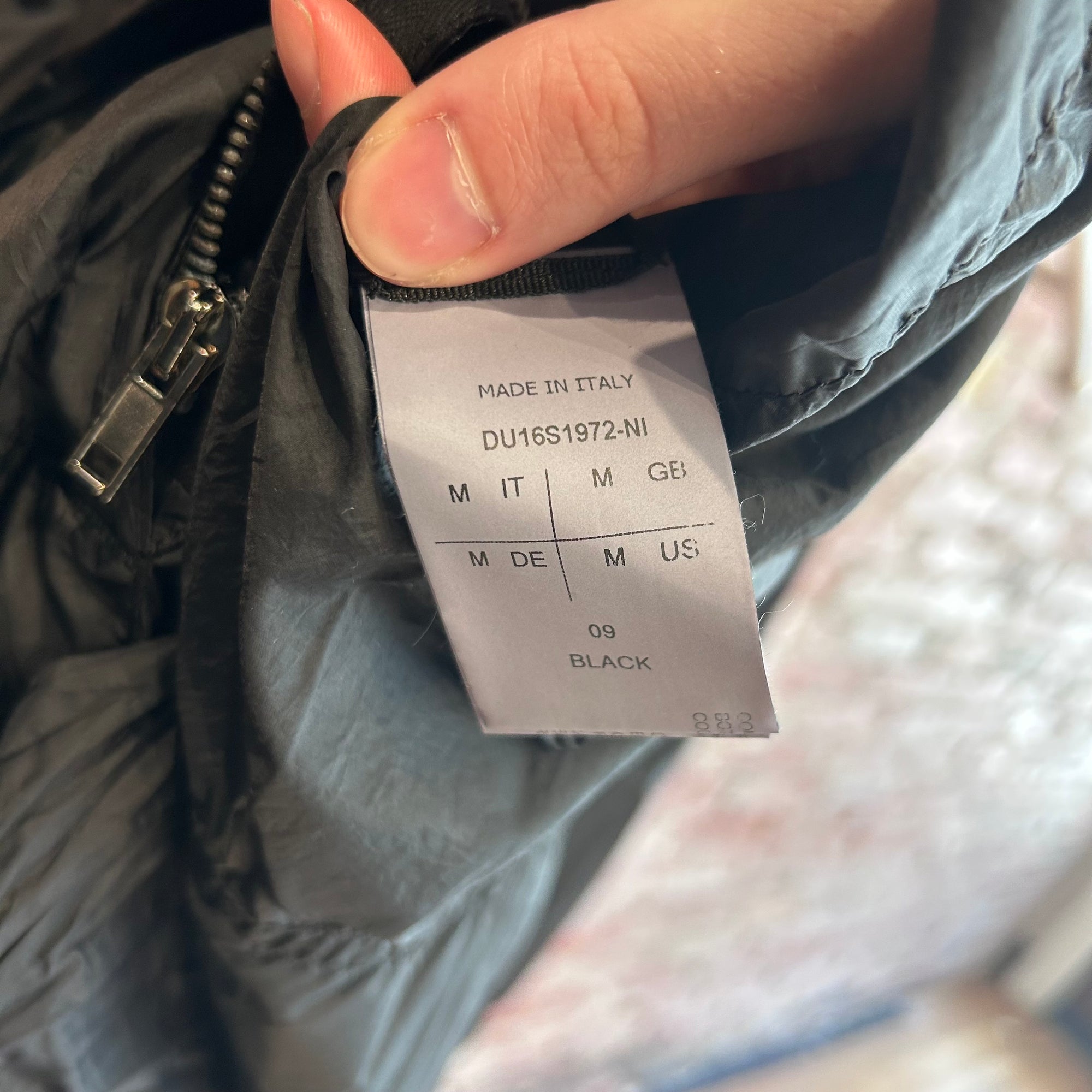 RICK OWENS FAUN CABAN SCARF PARKA ‘BLACK’