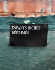ENFANTS RICHES DÉPRIMÉS FW24 DISTRESSED LOGO TEE ‘GREEN’