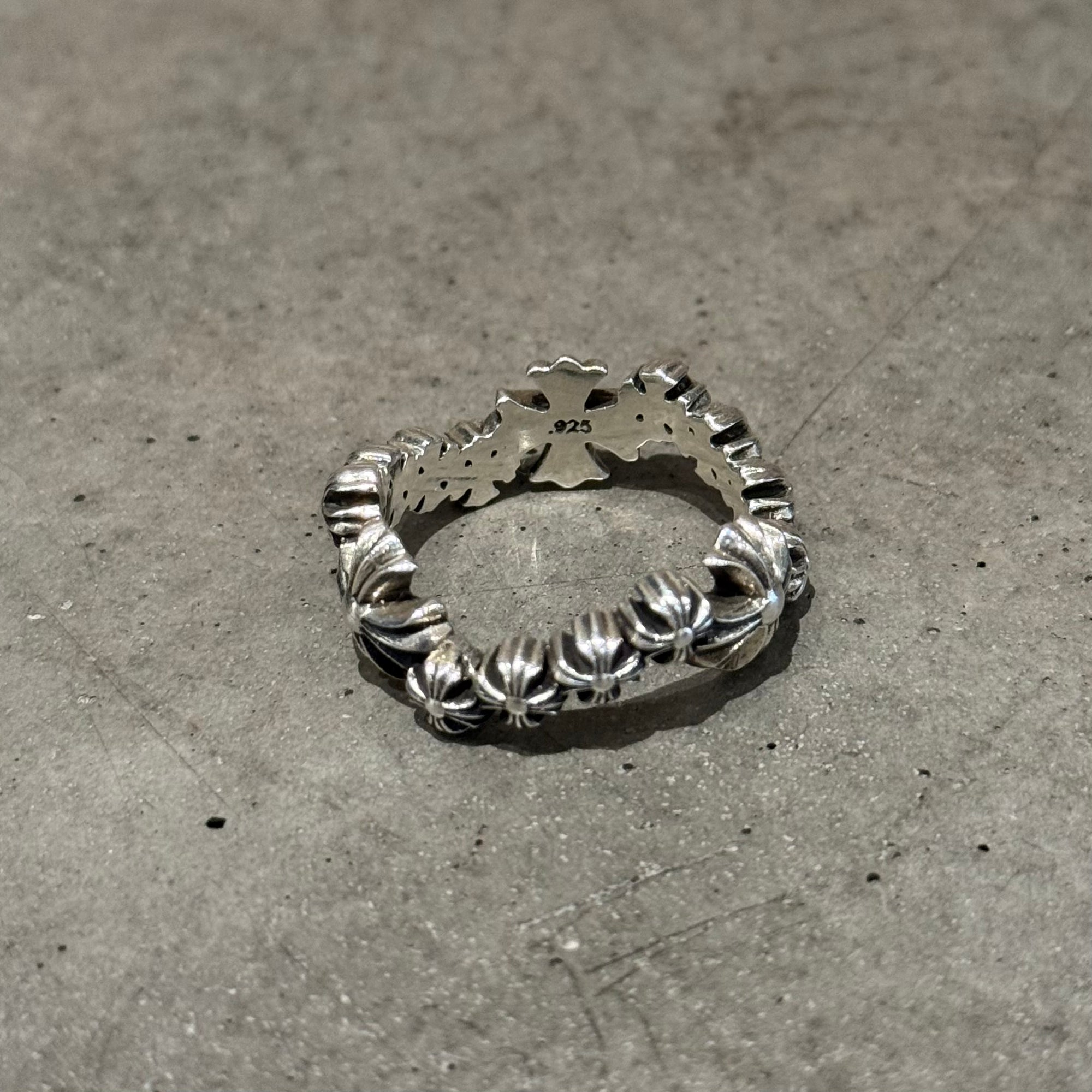 CHROME HEARTS WAVE PLUS RING ‘SILVER’