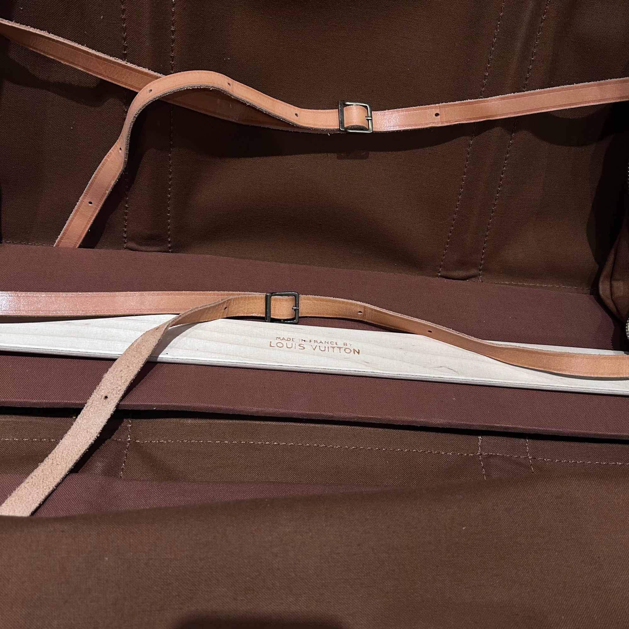 LOUIS VUITTON 1960's MONOGRAM TRAVEL GARMENT BAG ‘BROWN’