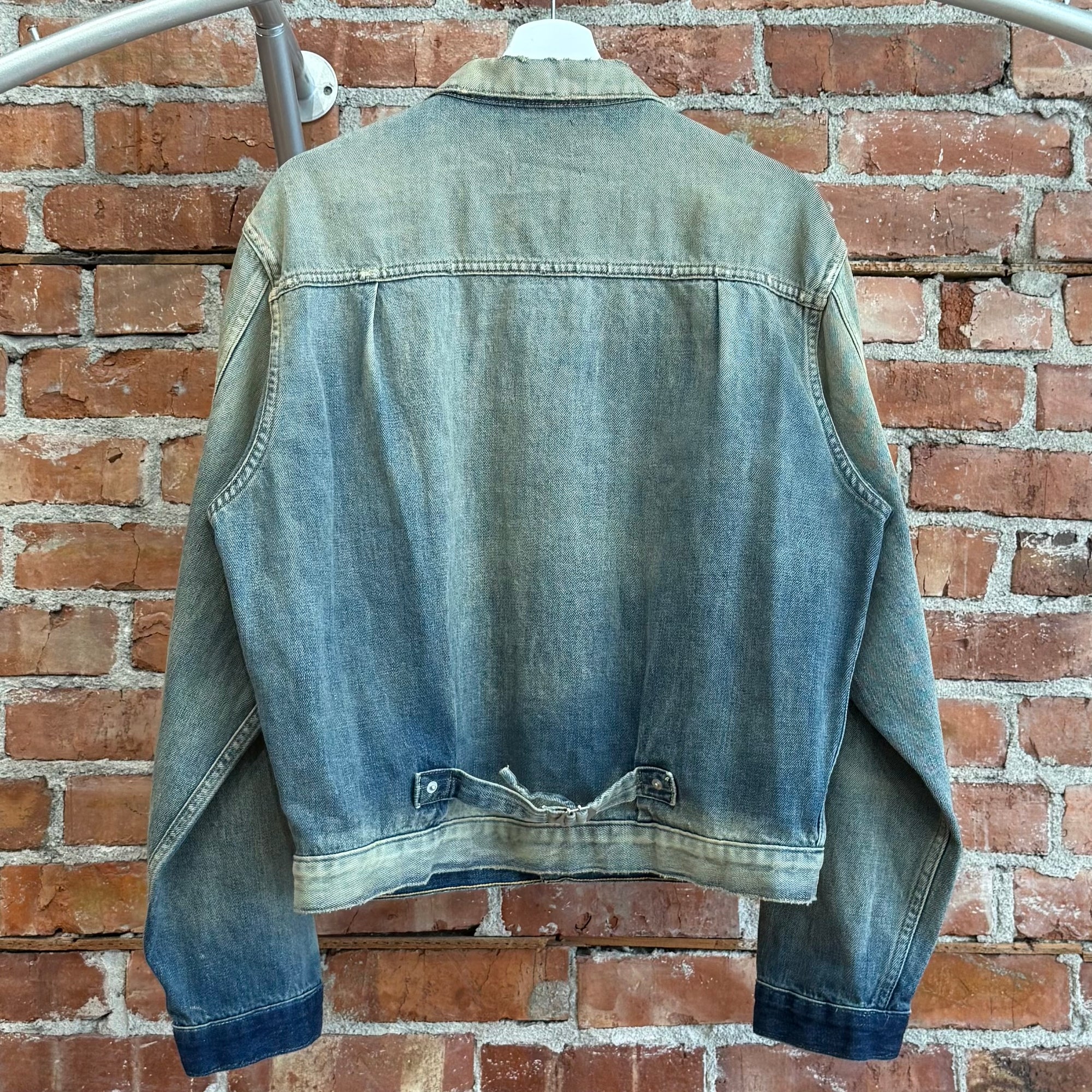 ENFANTS RICHES DEPRIMES AW24 ACID DEALER DENIM JACKET ‘BLUE’
