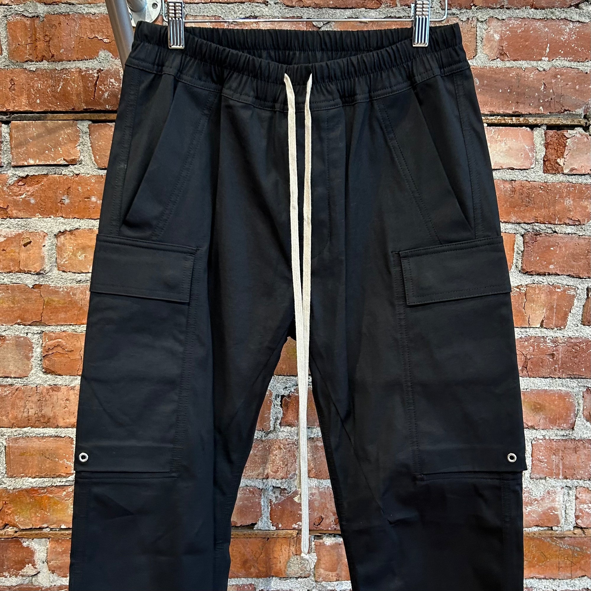 RICK OWENS SS19 BABEL CARGO PANTS ‘BLACK’
