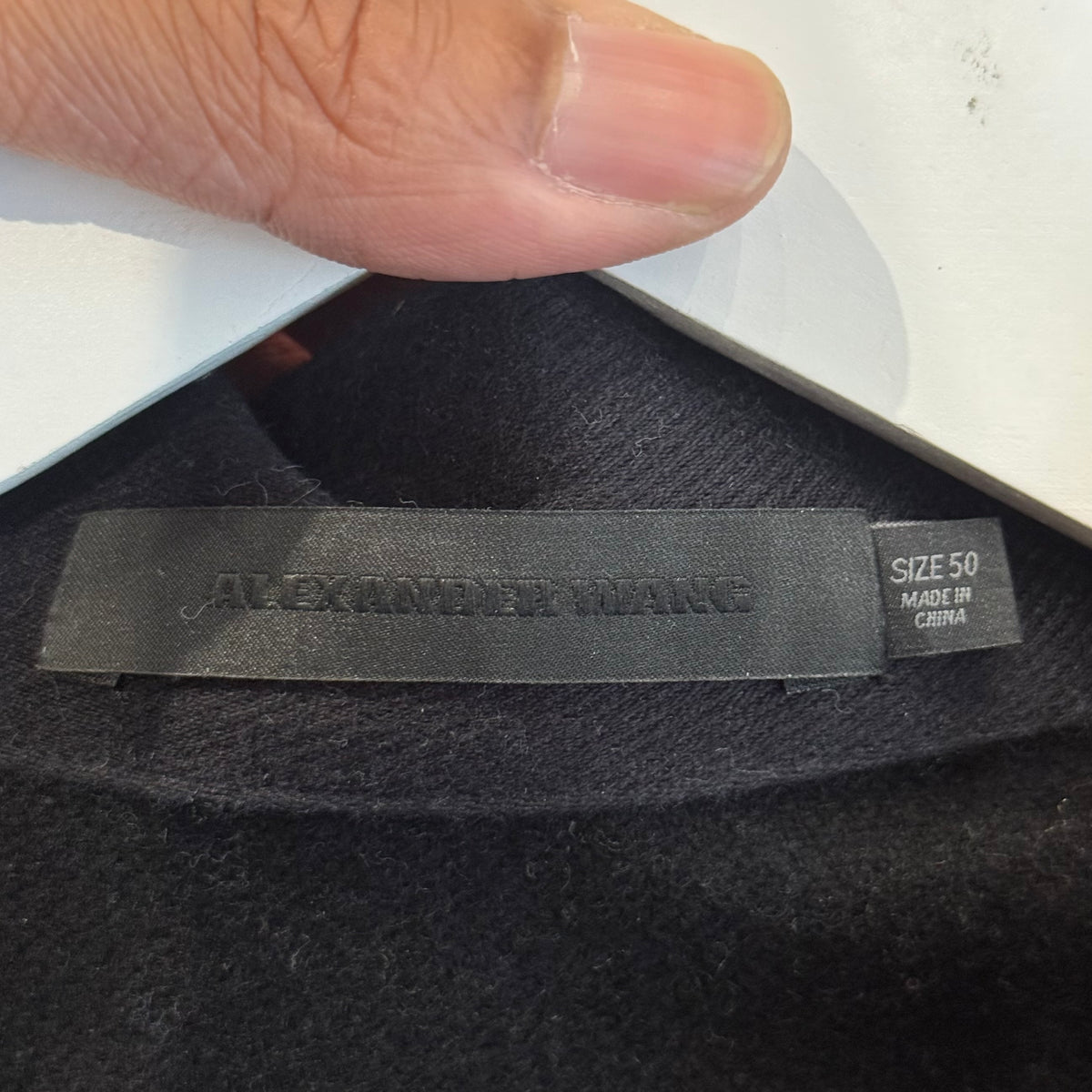ALEXANDER WANG SHIRT JACKET ‘BLACK’