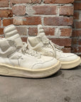 RICK OWENS DRKSHDW X CONVERSE TURBOWPN HIGH SNEAKERS ‘WHITE’