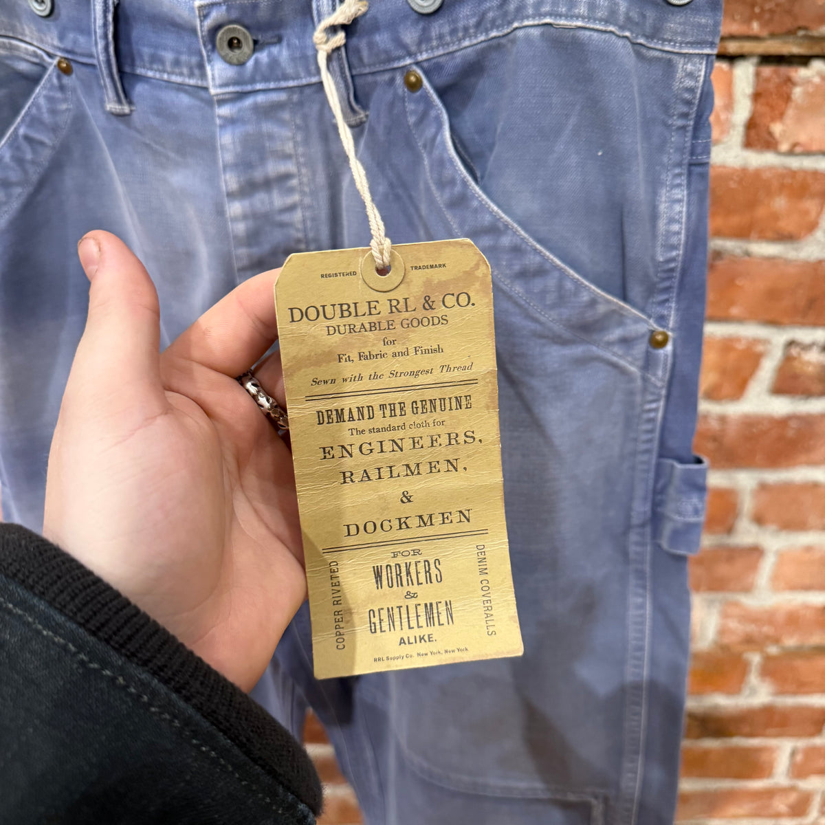 RALPH LAUREN RRL FRENCH WORKWEAR PANTS ‘VIOLET’ – Sadō Room