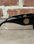 CHANEL SQUARE BLOCK SUNGLASSES ‘BLACK’