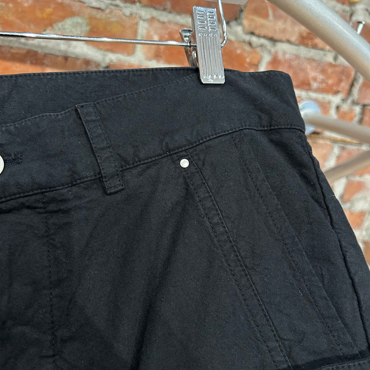 RICK OWENS FW25 CONCORDIANS DRKSHDW STEFAN CARGO PANTS ‘BLACK’