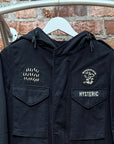 HYSTERIC GLAMOUR X PEANUTS WOODSTOCK MILITARY JACKET ‘BLACK’