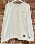 NEIGHBORHOOD TECHNICAL APPAREL POCKET LONG SLEEVE ‘WHITE’