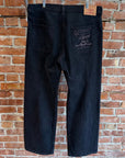 Y-PROJECT EVERGREEN BAGGY WIDE LEG DENIM ‘BLACK’